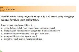 Soal dan Kunci Jawaban PAI Kelas 11 Halaman 116-117