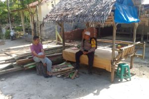 Wujudkan Rasa Aman Bhabinkamtibmas Polres Sabang Laksanakan Patroli