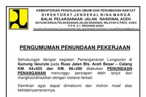 Tak Ada Izin, Jalan Lintas Banda Aceh-Meulaboh Batal Ditutup
