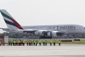 Begini Persiapan JAS Airport Services saat Emirates A380 Mendarat di Bali