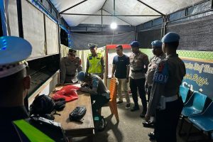 Wakapolres Simeulue Lakukan Pengecekan Pos Pelayanan