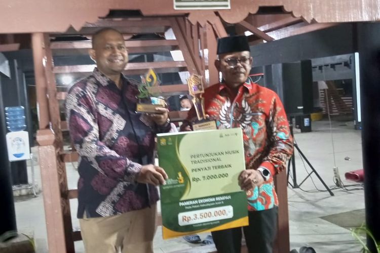 Aceh Utara Raih Juara I Musik Tradisional Rapai Pase dan Seni Tutur di Event PKA ke-8