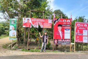 Kasus Perusakan APK Caleg, Ini Tindakan Panwascam Tanah Jambo Aye