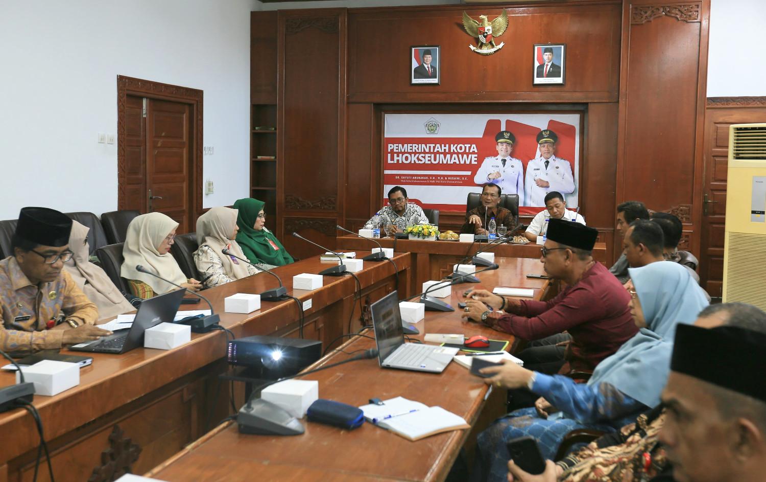 Sekda Lhokseumawe Dorong Percepatan Kinerja KLA