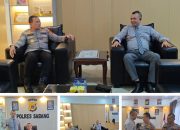 Kaperwil Mitrapol Aceh Jalin Sinergitas Bersama Kapolres Sabang