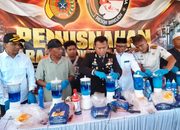 Polres Bireuen Musnahkan 29,7 Kg Narkoba, 50 Ribu Jiwa Diselamatkan