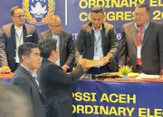 Raih 33 Suara, Nasir Adam Kembali Pimpin PSSI Aceh Periode 2026–2030